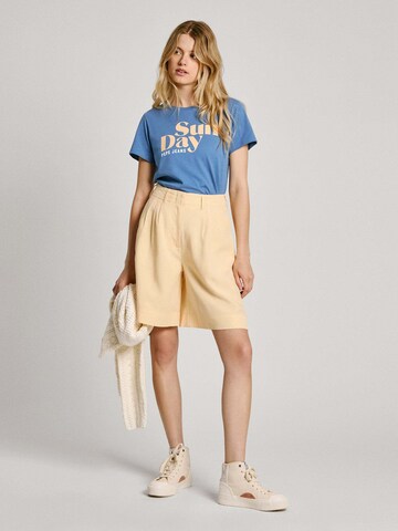 T-shirt 'Effie' Pepe Jeans en bleu