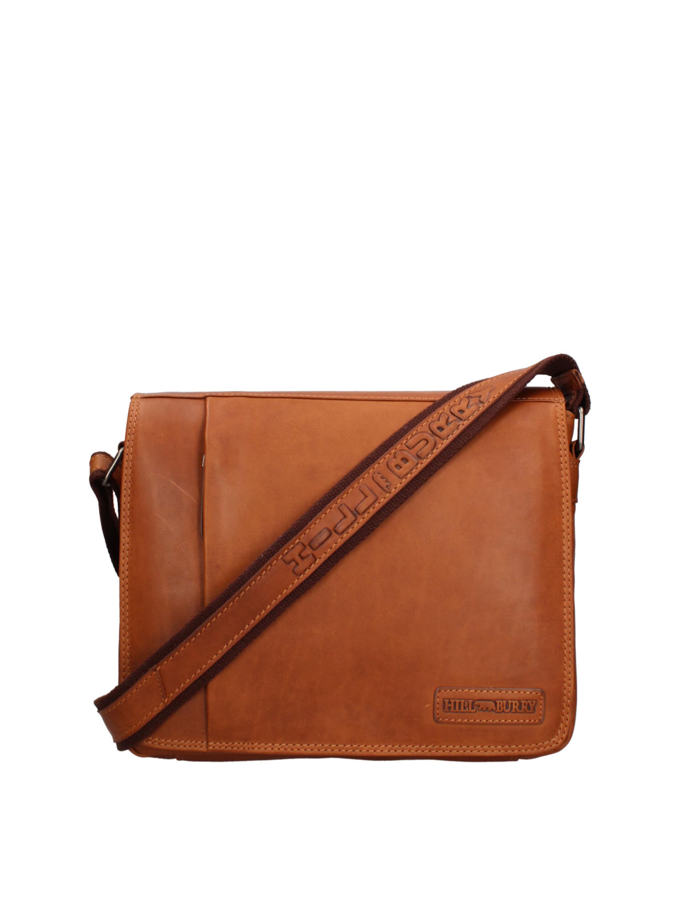 HILL BURRY Crossbody bag in Brown: front