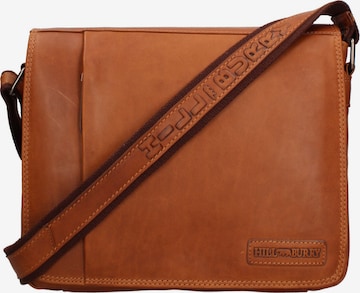 Borsa a tracolla di HILL BURRY in marrone: frontale