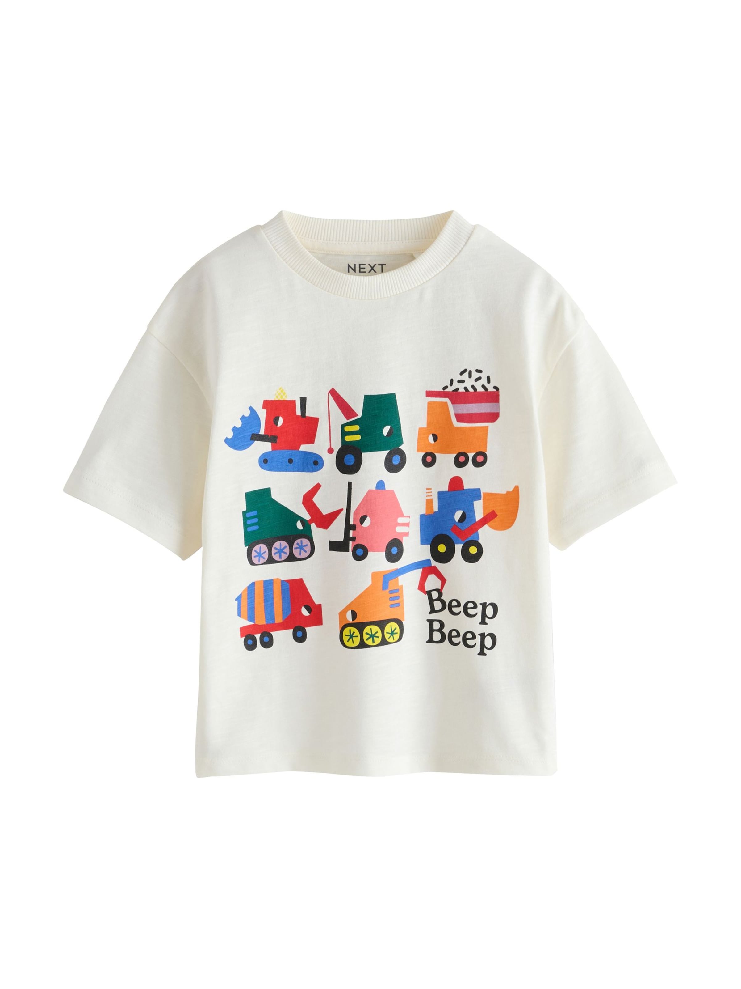 T-Shirt Next en bleu