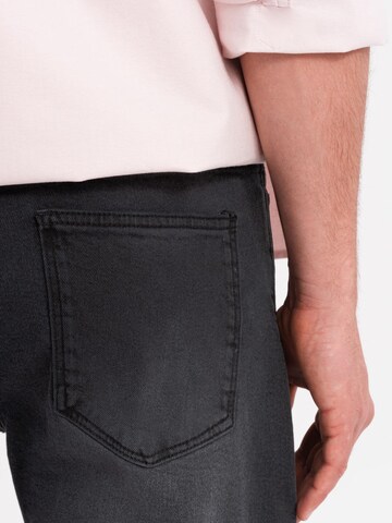 Ombre Regular Jeans in Zwart