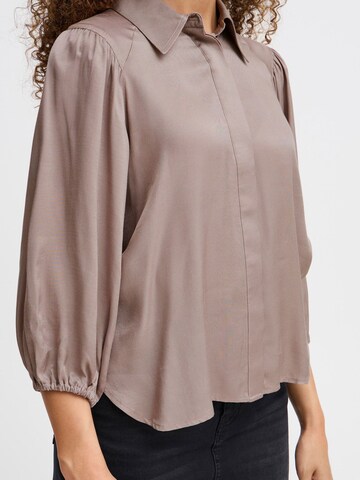 ICHI - Blusa en gris