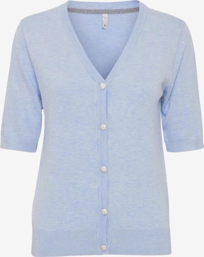 PULZ Jeans Strickjacke 'Pzsara' in M in hellblau, Produktansicht