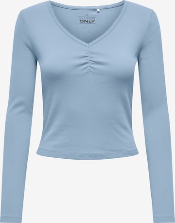ONLY Shirt in Blau: Vorderseite