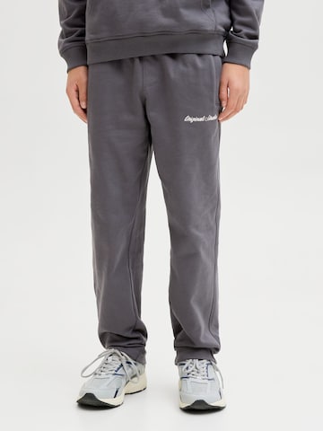 Jack & Jones Junior Regular Trousers in Grey: front