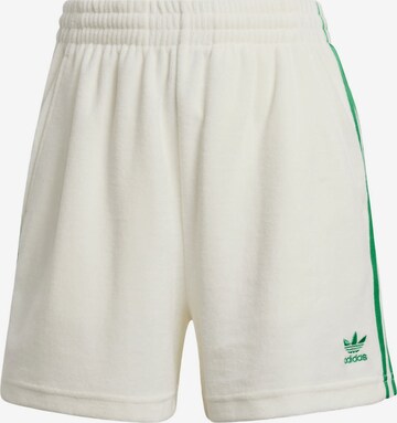 ADIDAS ORIGINALS Loosefit Broek in Wit: voorkant