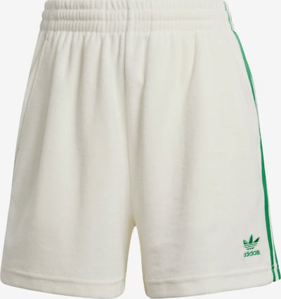 ADIDAS ORIGINALS Trousers in Green / White, Item view