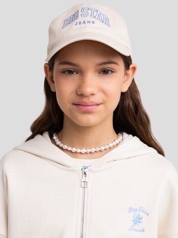 BIG STAR Sweat jacket 'Naoma' in White