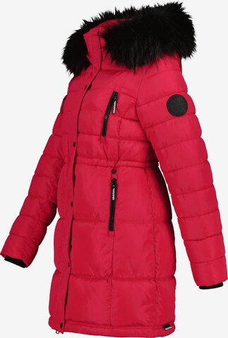 Manteau d’hiver 'NicolaAK' Alife and Kickin en rouge