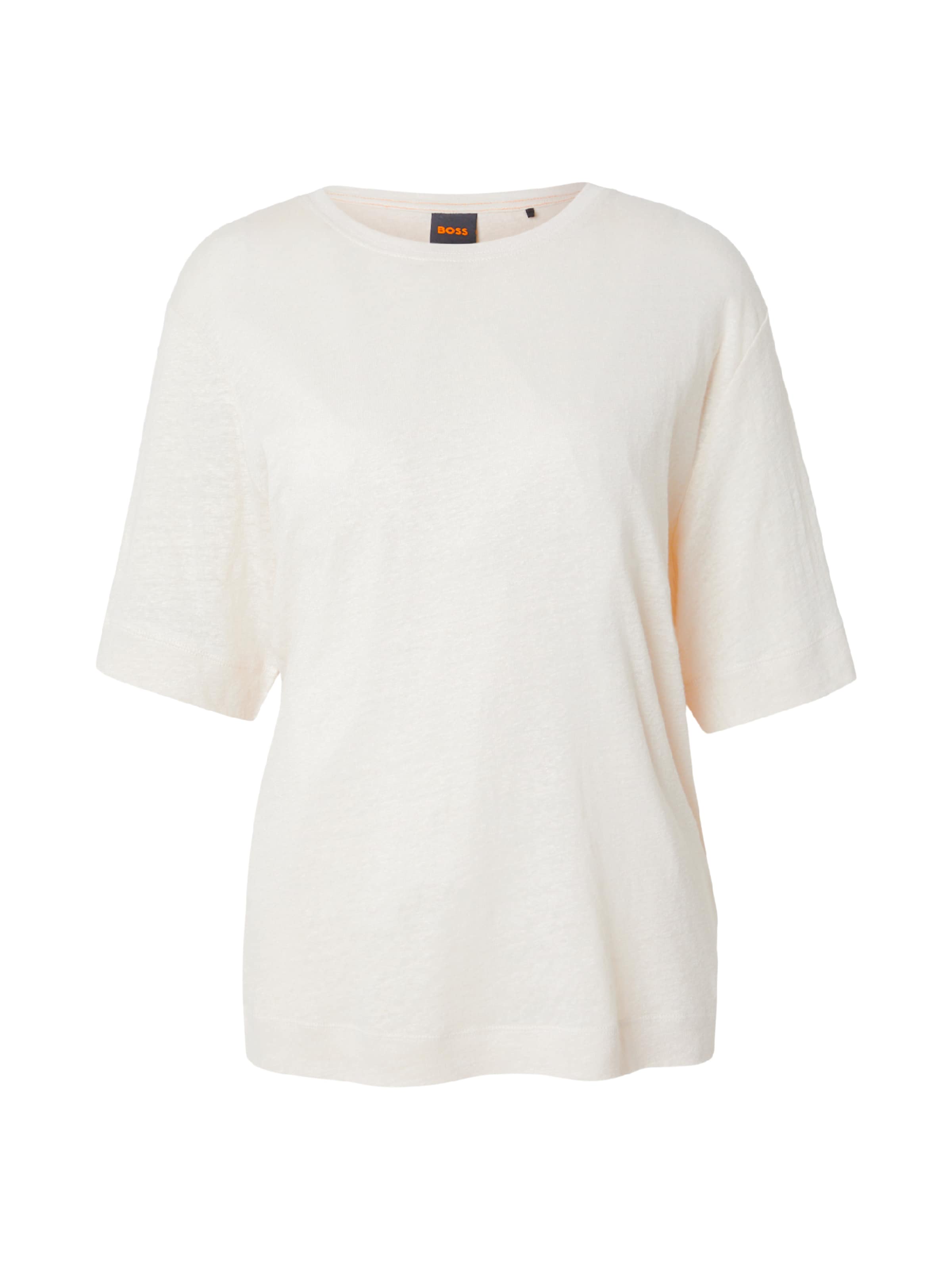 BOSS - Camiseta 'C_Emma' en blanco: frente