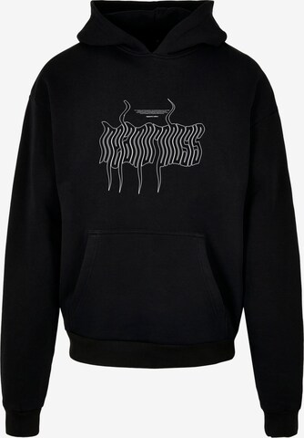 MJ Gonzales Sweatshirt in Zwart: voorkant