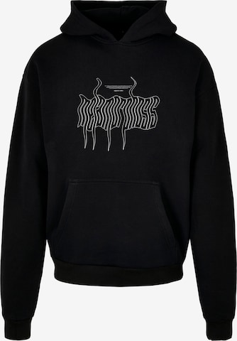 MJ Gonzales Sweatshirt in Schwarz: predná strana