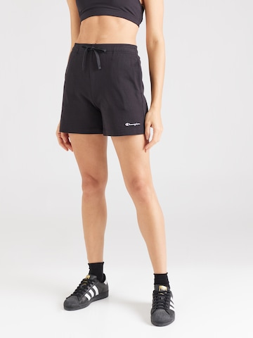 Champion Authentic Athletic Apparel Regular Broek in Zwart: voorkant