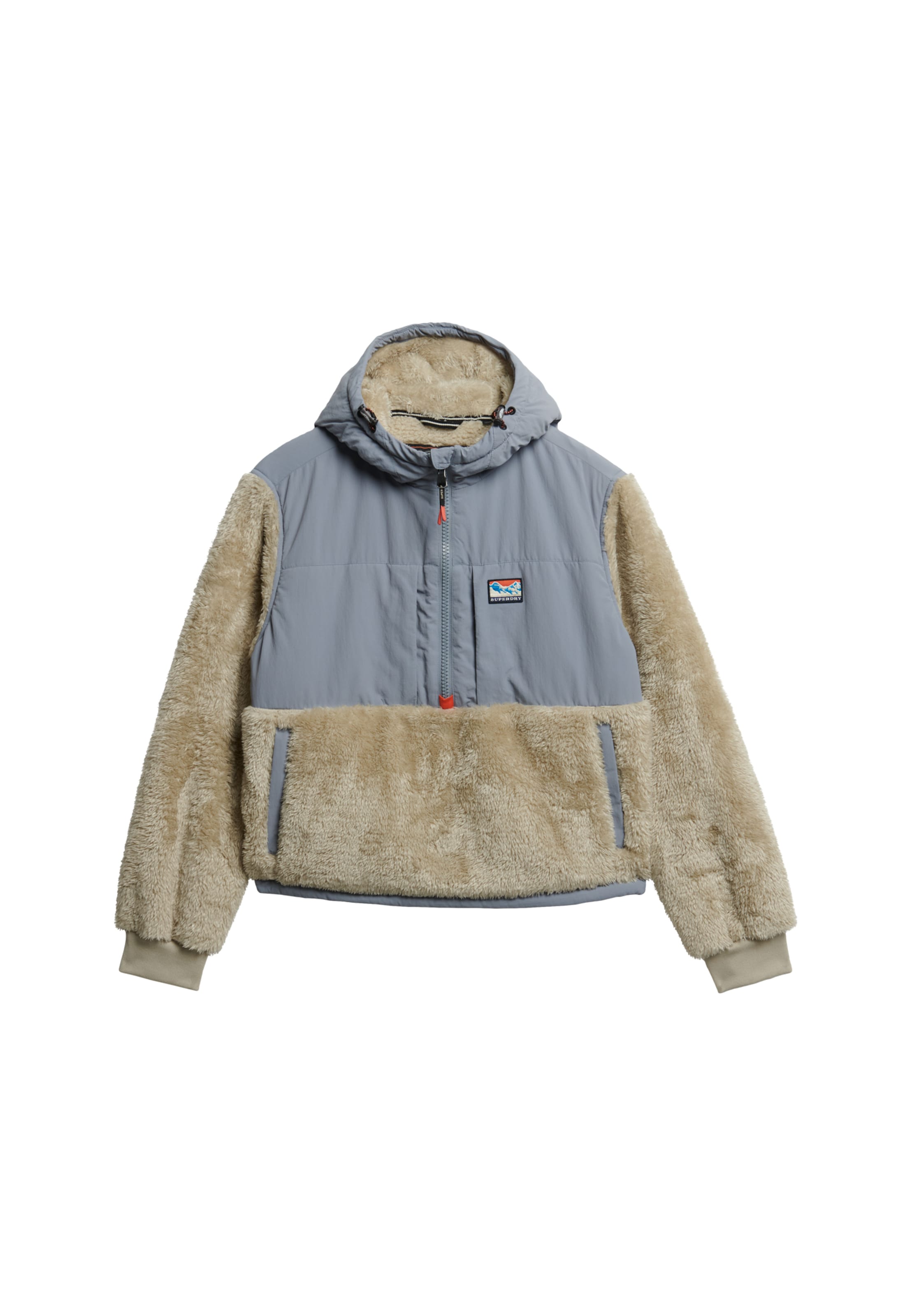 Veste mi-saison Superdry en beige : devant