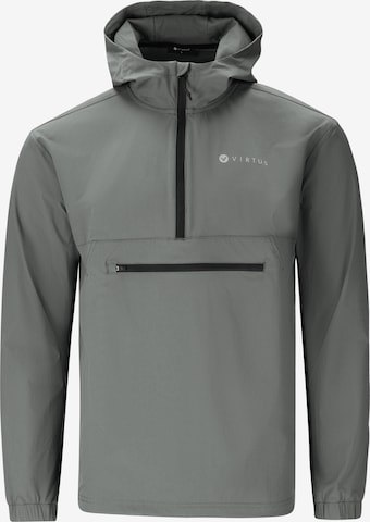 Virtus Jacke 'Jayson' in Grau: Vorderseite