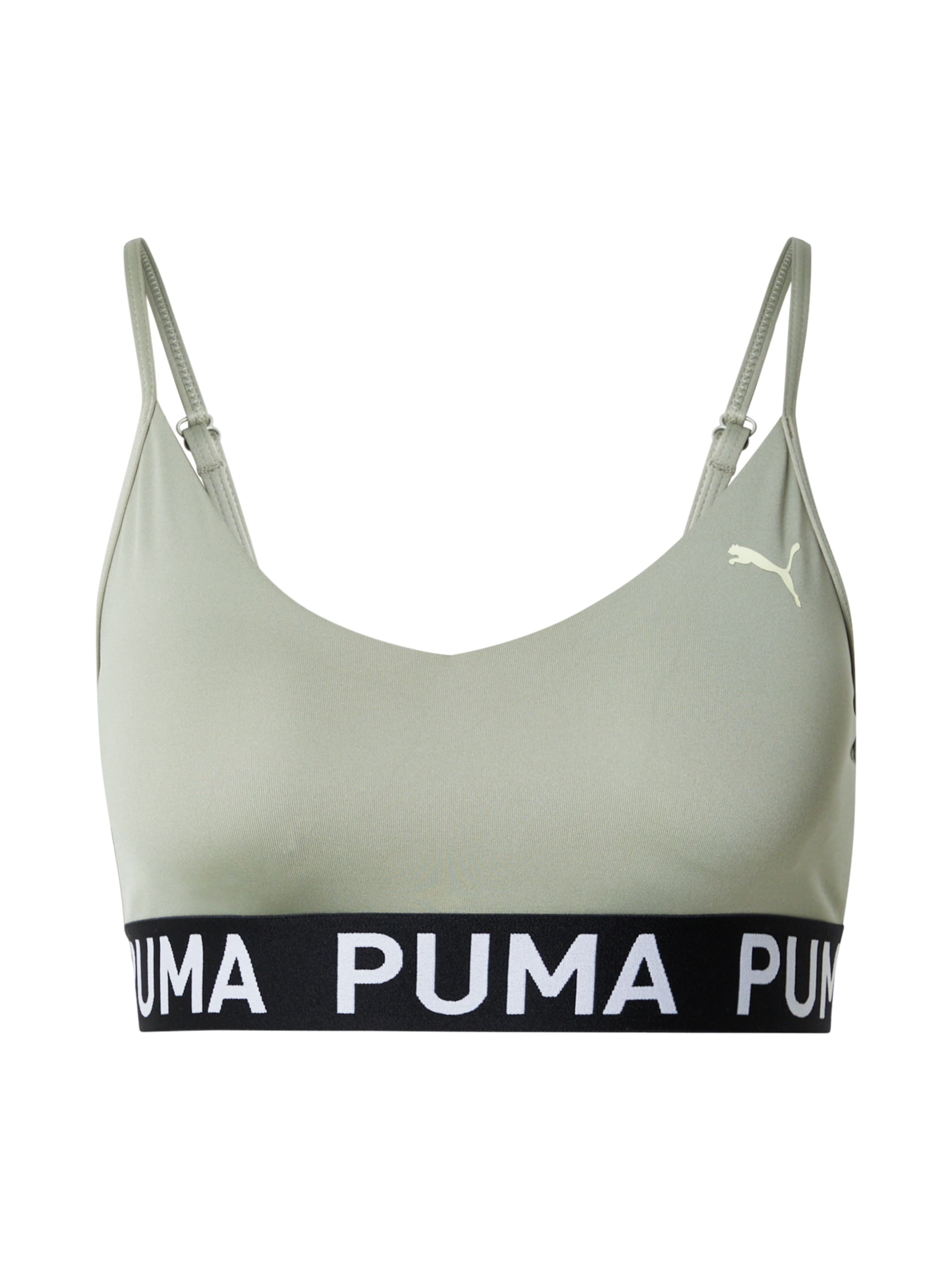 PUMA Soutien-gorge de sport 'MOVE' en noir / blanc, Vue avec produit