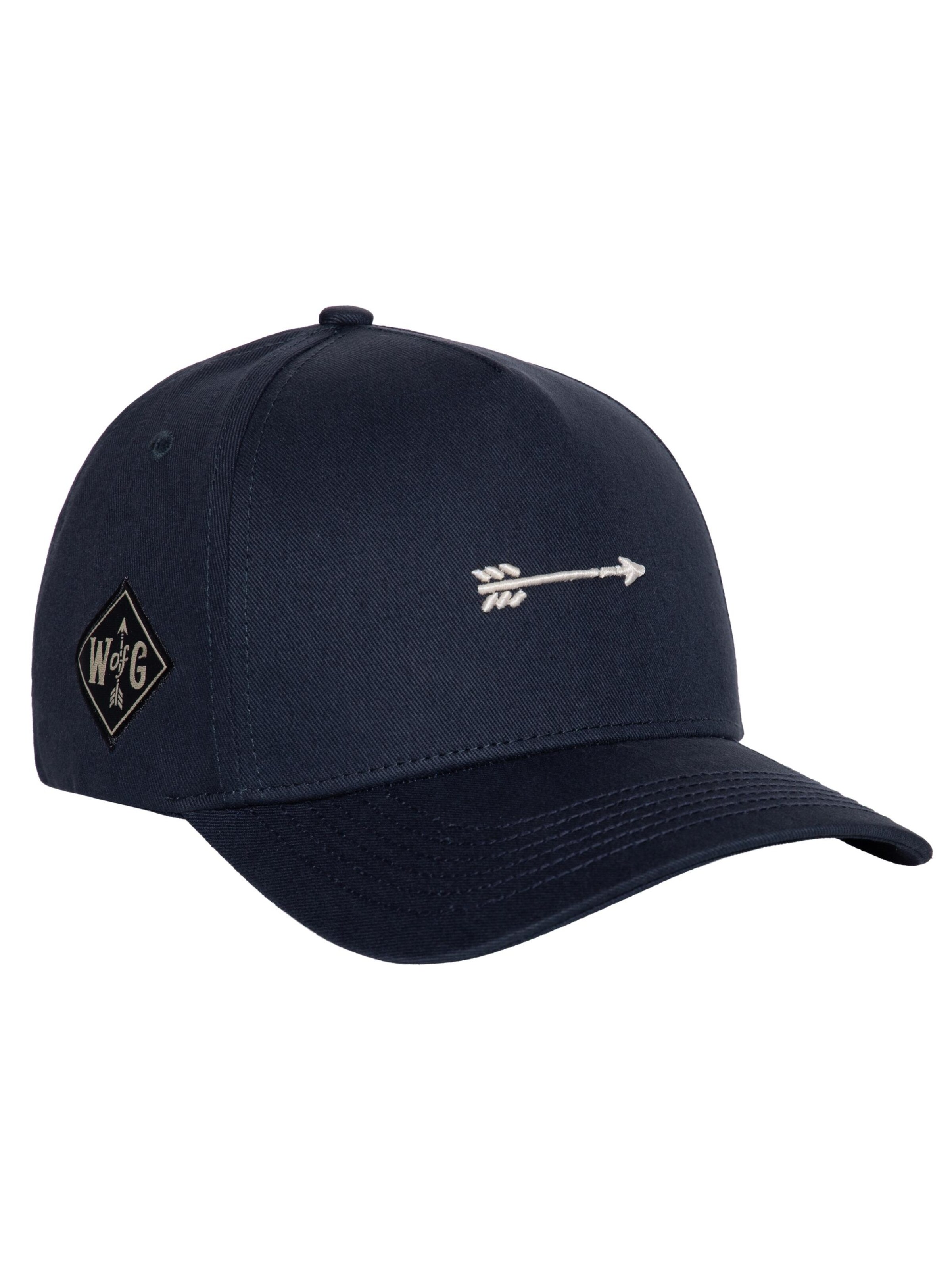 WAY OF GLORY Cap in Blue: front