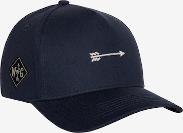 WAY OF GLORY Cap in Blue: front