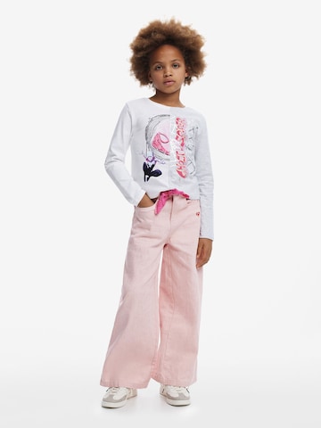Desigual - Camiseta en blanco
