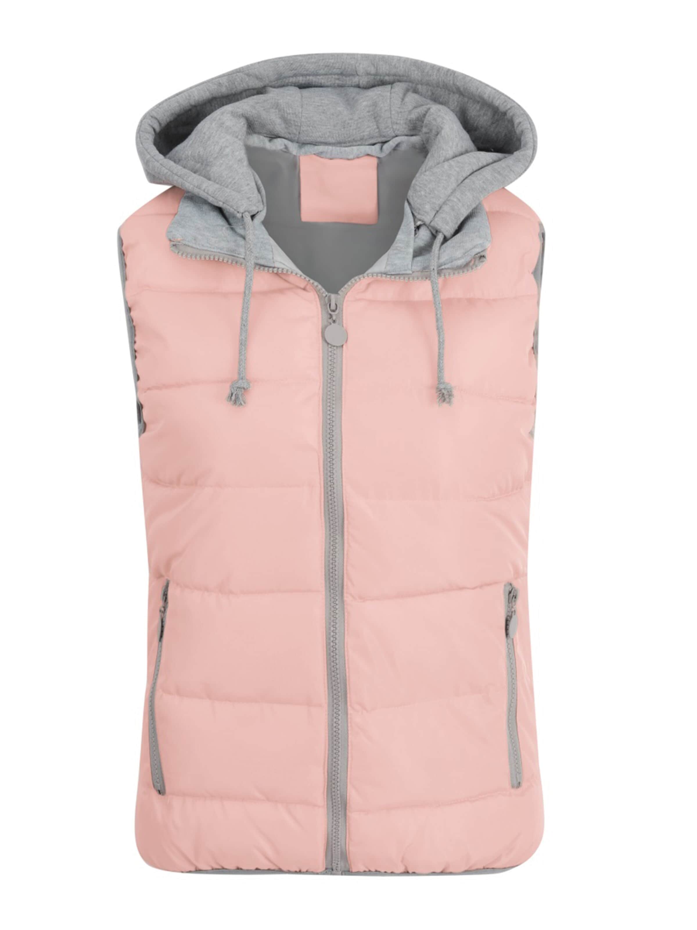 YOUTHUP Weste‌‌‌‌‌‌‌‌‌‌ in Pink: Vorderseite