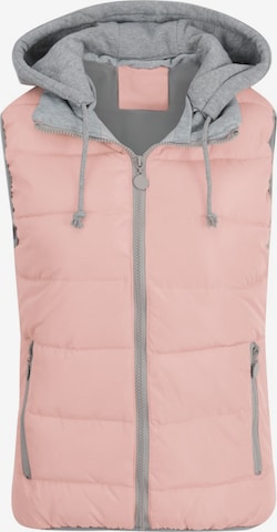 YOUTHUP Weste in Pink: Vorderseite