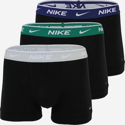 NIKE Underwear Bokserishortsit värissä indigonsininen / jade / pastellinvihreä / musta, Tuotenäkymä