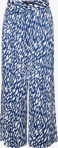 VERO MODA Wide leg Broek 'DAISY' in Blauw: voorkant