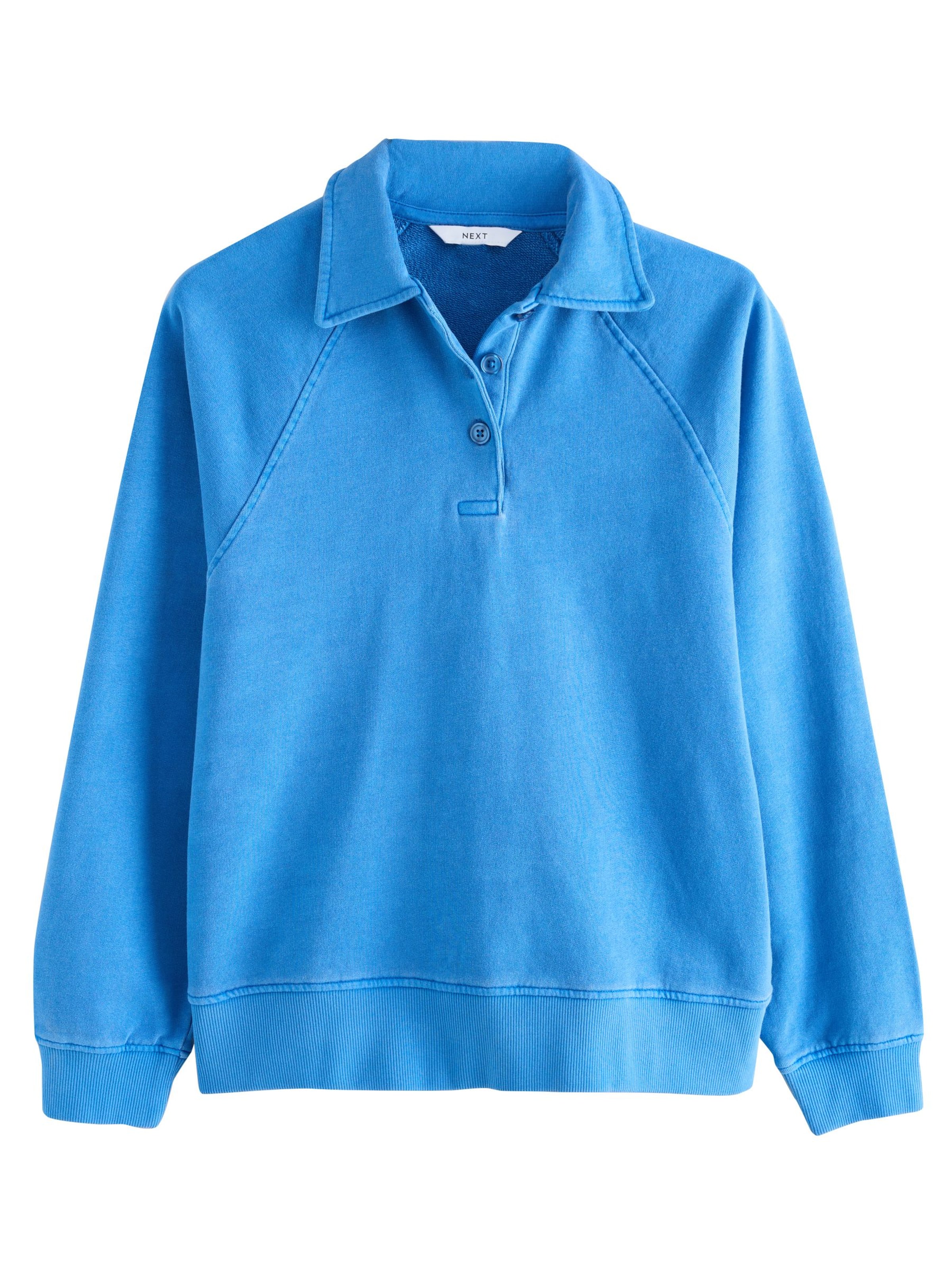 Next Mikina - Modrá: predná strana