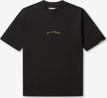T-Shirt Pas De Monaco en noir : devant