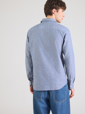 JJ Rebel Regular Fit Skjorte 'JREBMOSS' i blå