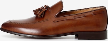 CAFè NOIR Moccasin in Brown: front