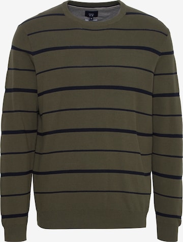 FQ1924 Pullover 'KYLE' in Grün: Vorderseite