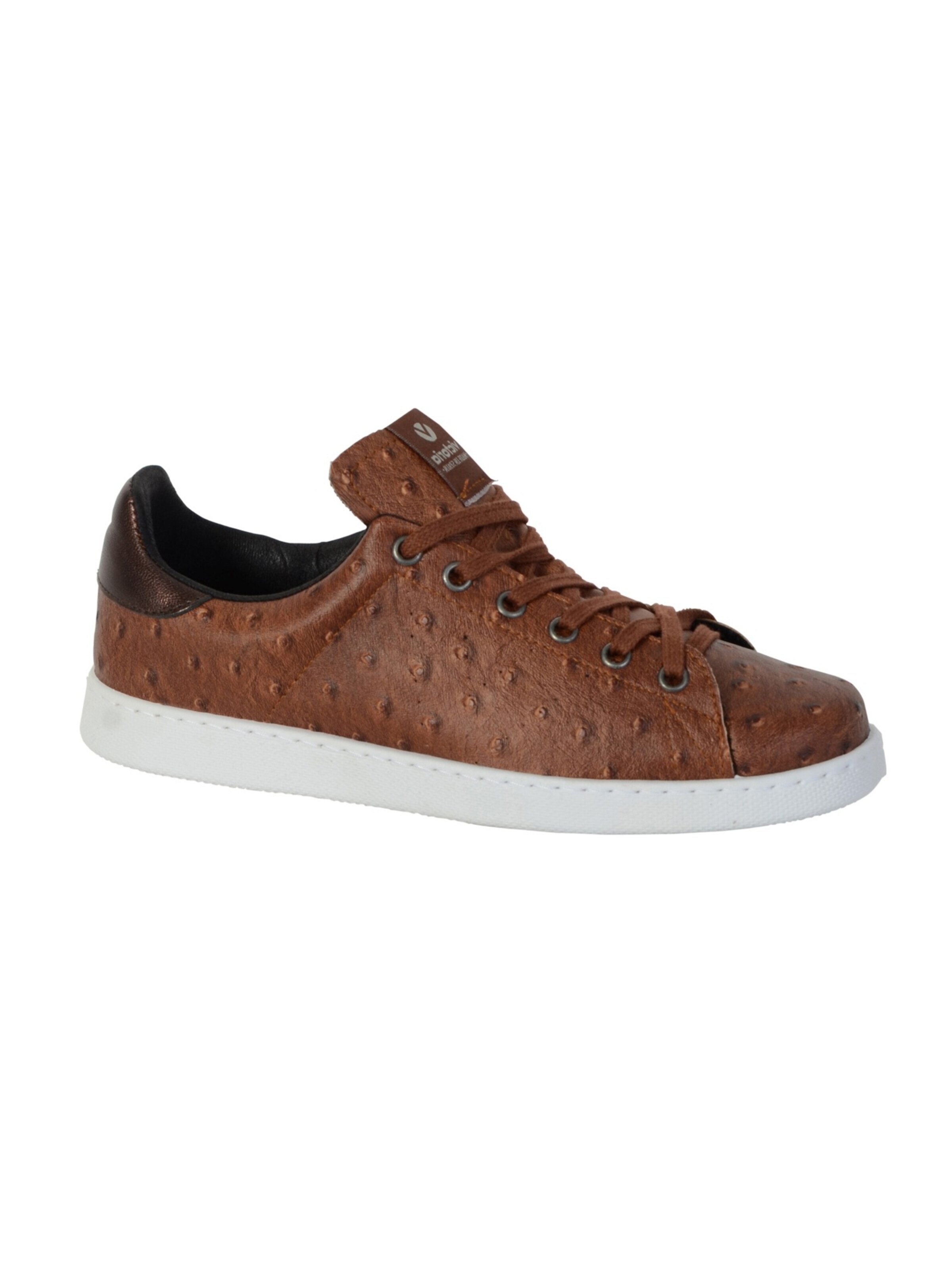 Chaussure de sport à lacets victoria en marron
