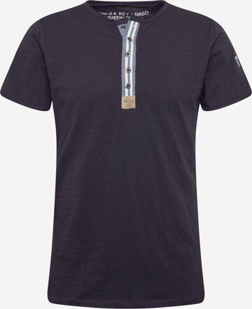 Key Largo Shirt in Blauw: voorkant