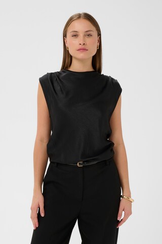 SOAKED IN LUXURY Bluse 'SLMirabella' i sort: forside