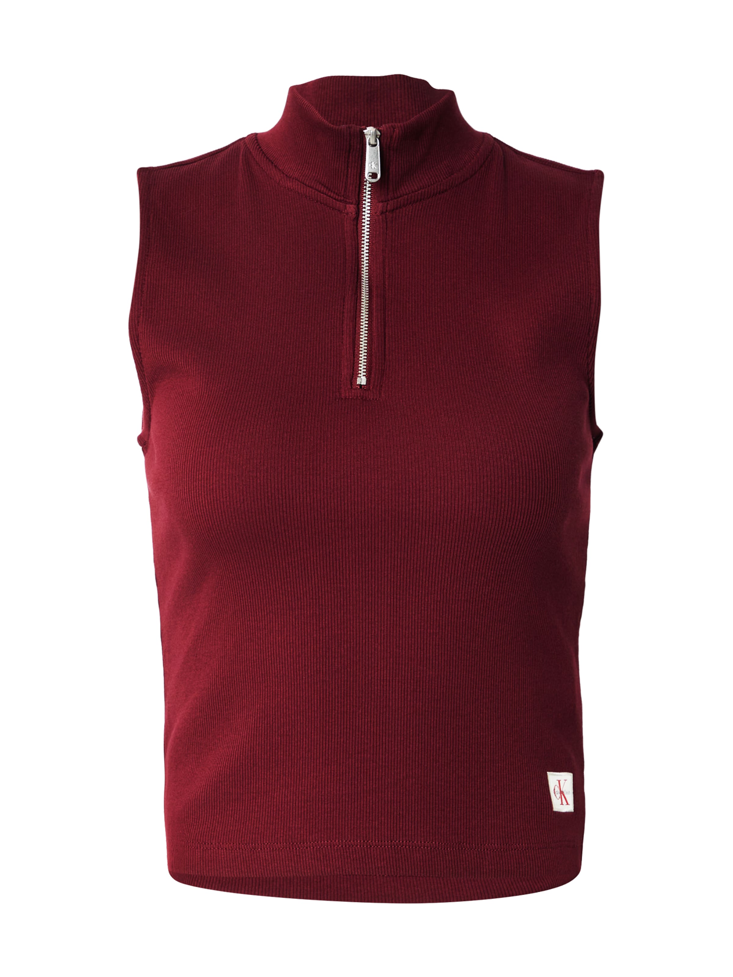 Calvin Klein Jeans Topp, värv punane: eest vaates