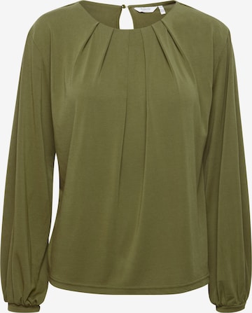 b.young Shirts 'PERL' i grøn: forside
