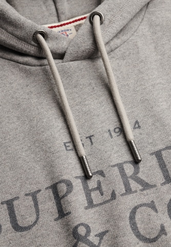 Sweat-shirt '1954 Company' Superdry & Co en gris
