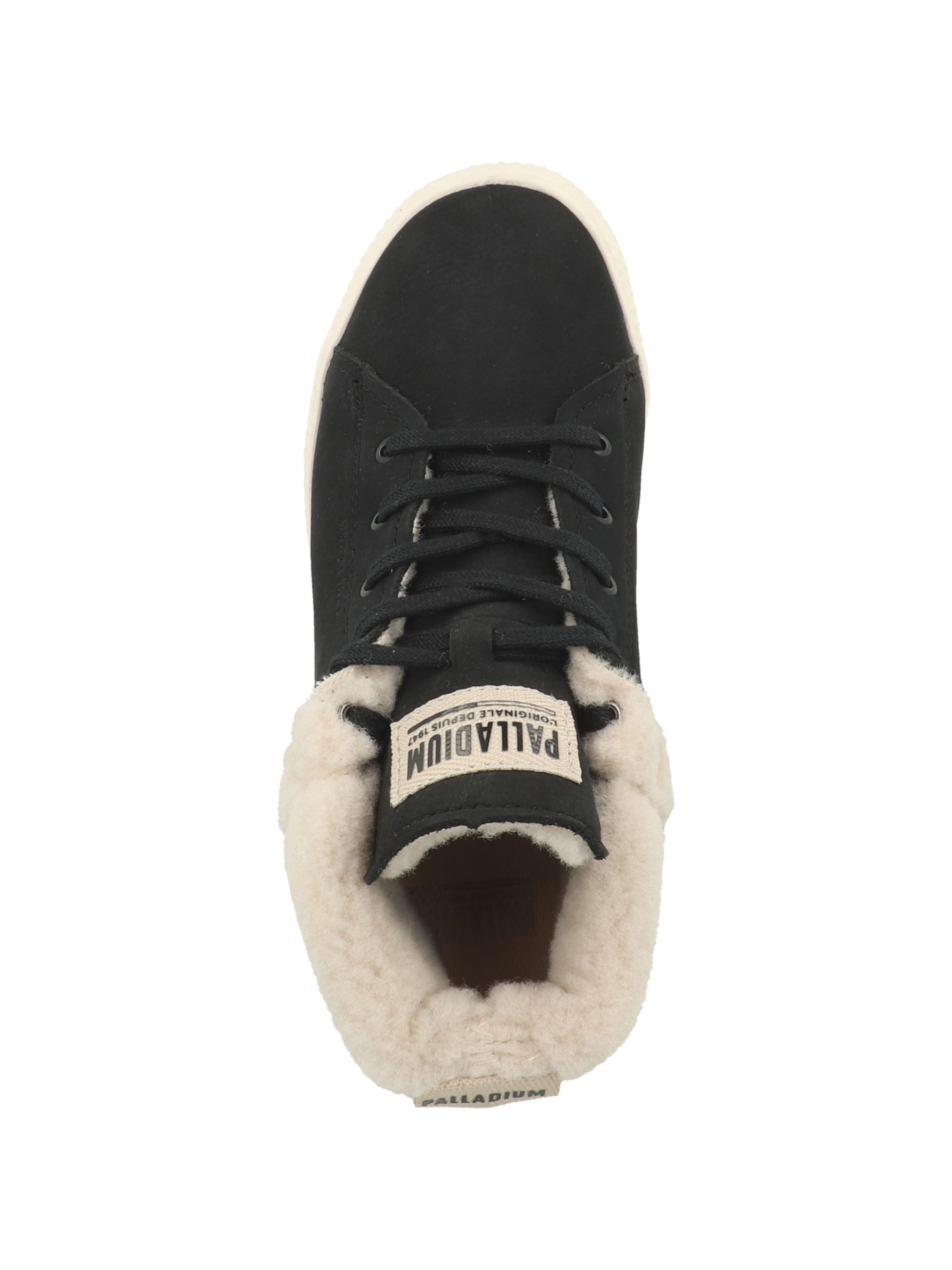 Palladium - Sapatilhas altas 'Pallanova' em preto