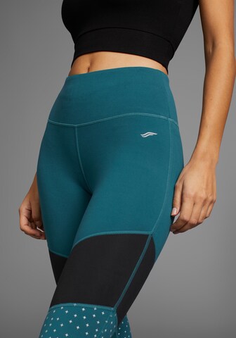 FAYN SPORTS Regular Funktionshose in Blau