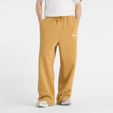 Pantalon 'Trackside' new balance en jaune : devant
