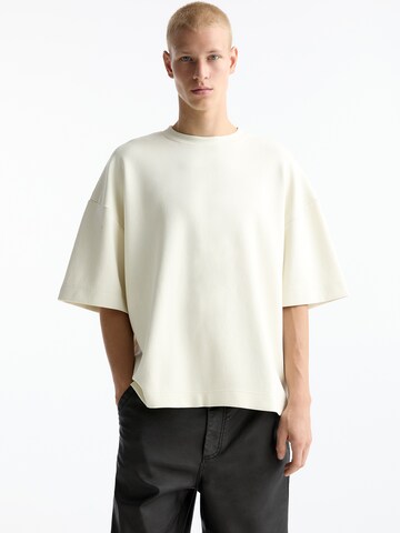 Pull&Bear Sweatshirt in Wit: voorkant
