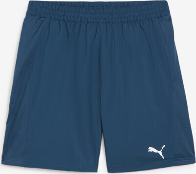 PUMA Workout Pants 'Run Favourite Velocity 7' in marine blue / Lime / White, Item view
