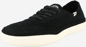 VANS Platform trainers 'UA Circle Vee' in Black: front