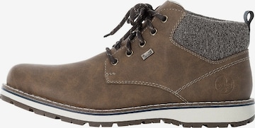 Rieker Lace-Up Boots in Brown