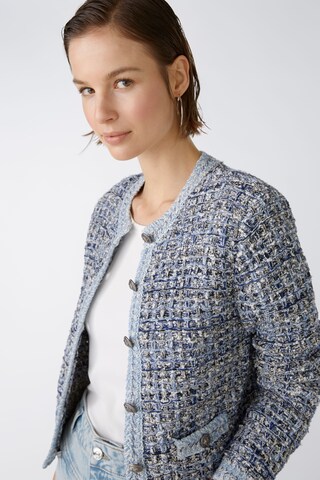 OUI Strickjacke in Blau