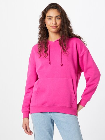 PIECES Sweatshirt 'Chilli' i rosa: framsida