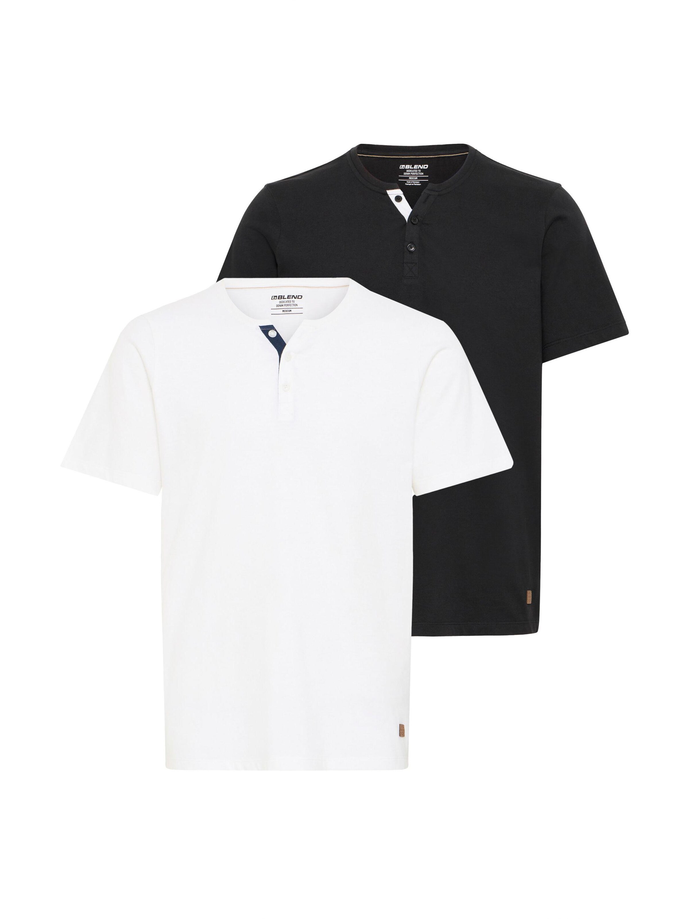 Maglietta 'HOLEY' di BLEND in nero: frontale