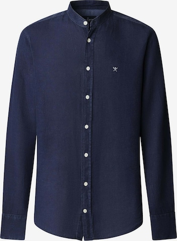 Chemise Hackett London en bleu : devant