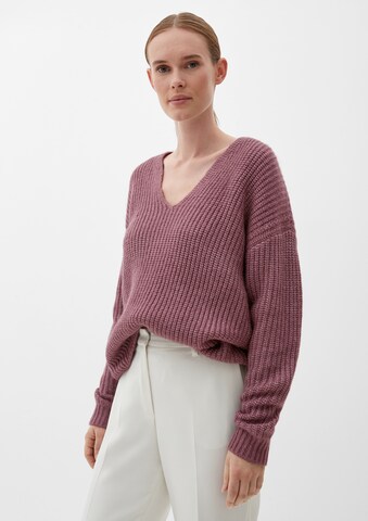 Pull-over s.Oliver BLACK LABEL en violet : devant